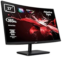 Acer Nitro ED270UP Gaming Monitor 27 Zoll (69 cm Bildschirm) WQHD, 165Hz DP, 144Hz HDMI, 1ms (VRB), 2xHDMI 1.4, DP 1.2, DP AdaptiveSync, HDMI VRR