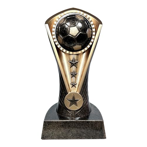 Express Medals 1 Pack of 6.5 Inch Tall Cobra Soccer Trophy Awards Boys Girls Mens Women Youth Team...