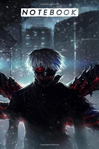 Tokyo Ghoul Vol. 18 Anime Manga Cartoon Journal/Notebook College Ruled 6x9 inches, 120 pages