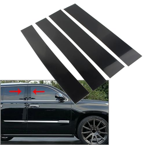 Embellecedor del pilar de ventana protector y brillante para Escalade 6