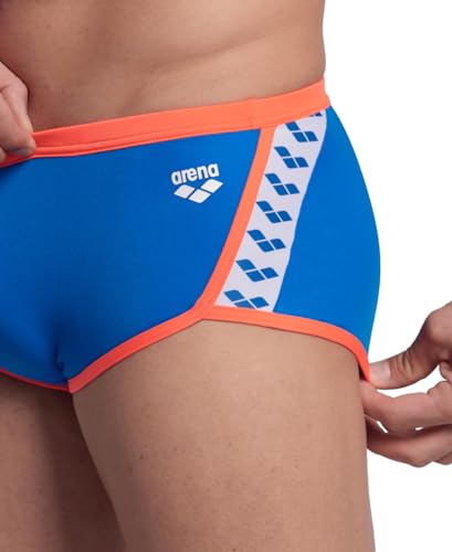 Image of ARENA Performance Men's Icons Solid Low-Waist Swim Brief Short Athletic Swimsuit