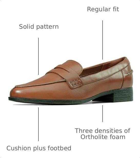 Image of Clarks Womens Hamble LoaferPenny Loafer