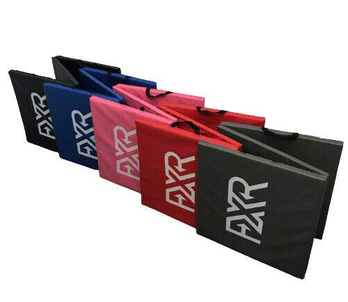 FXR SPORTS Tri-Folding Gymnastic Exercise Fitness Mats Gym Mat (Pink)