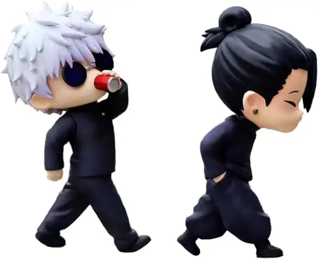 Figurine JJK Gojo Satoru et Geto Suguru - Collection Jujutsu Kaisen 10 cm
