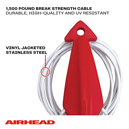 image for Airhead Tow Demon Harness with Steel Cable for 1 Rider Towable Tubes, 