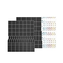 14 pcs Sandpaper Pre-cut mesh1008pcs For ES-A Reciprocating Sander flat&rounded sanding heads