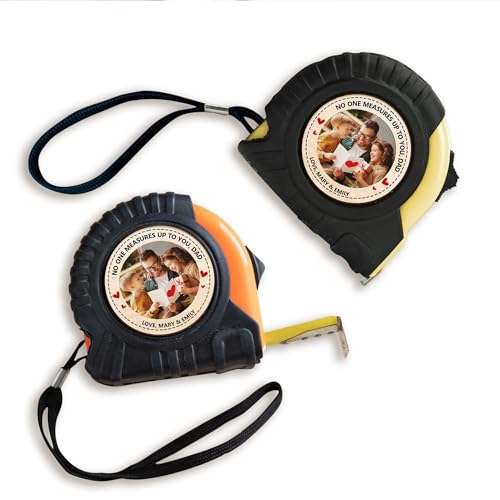 Cinta métrica personalizada para regalo de papá miniatura 6