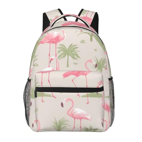 Sac à dos ordinateur portable flamants roses pour soulager votre dos au travail