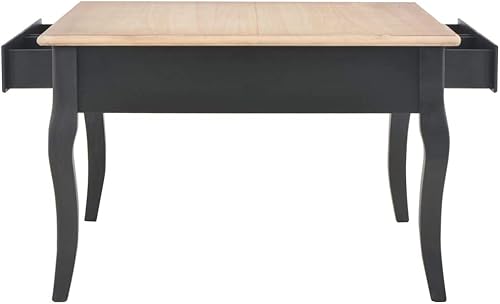 Miniatura 6 de ZQQLVOO Elegante mesa de centro de diseño simple y resistente, mesa de cóctel de madera cuadrada con cajones para cocina y sala de estar, color