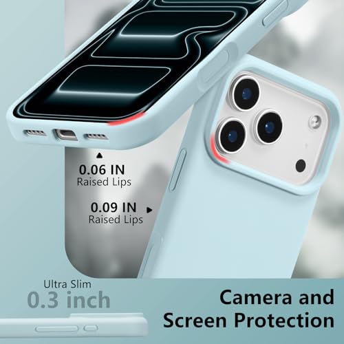 Coque iPhone 17 Pro Max MagSafe silicone pour usage quotidien