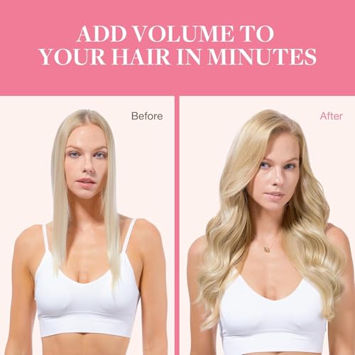Image of GOO GOO Seamless Clip in Hair Extensions Real Human Hair Remy Extensions