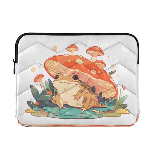 Funda para laptop 13-14 pulgadas con diseño de rana miniatura 1