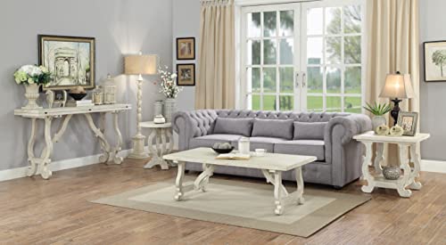 Coast To Coast Orchard Park Fold Console Dining Table, White, 64" W X 36" D X 32.5" H, A22523 #TOP7