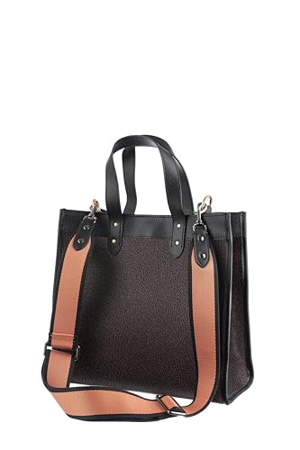 Image of jiesinlov Bag Strap Replacement Crossbody Wide Shoulder Straps Adjustable for TOTE,Messenger Bags and Handbags (Brown-1)
