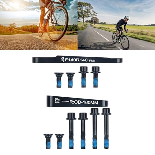 Road Bike Disc Brake Adapter Flat Mount Set Bike Disc Brake Rotor Adapter Road Cycling Brake Accessory2