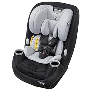 Maxi-Cosi Pria All-in-One Convertible Car Seat, Rear Facing Car Seat for Infants from 4-40 lbs, Forward Facing Car Seat up to 100 lbs in Booster Seat Mode, After Dark