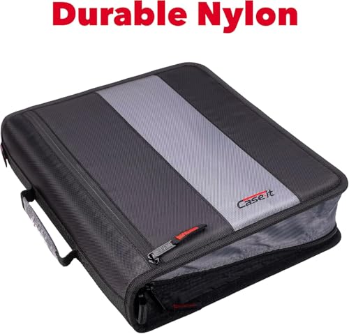 Case It D-251-DPP Case-It The Classic Zipper Binder thumb #6