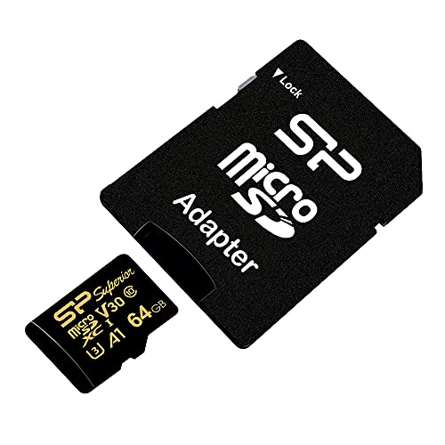 SP Silicon Power microSDカード 64GB SP064GBSTXDV3V1HSP