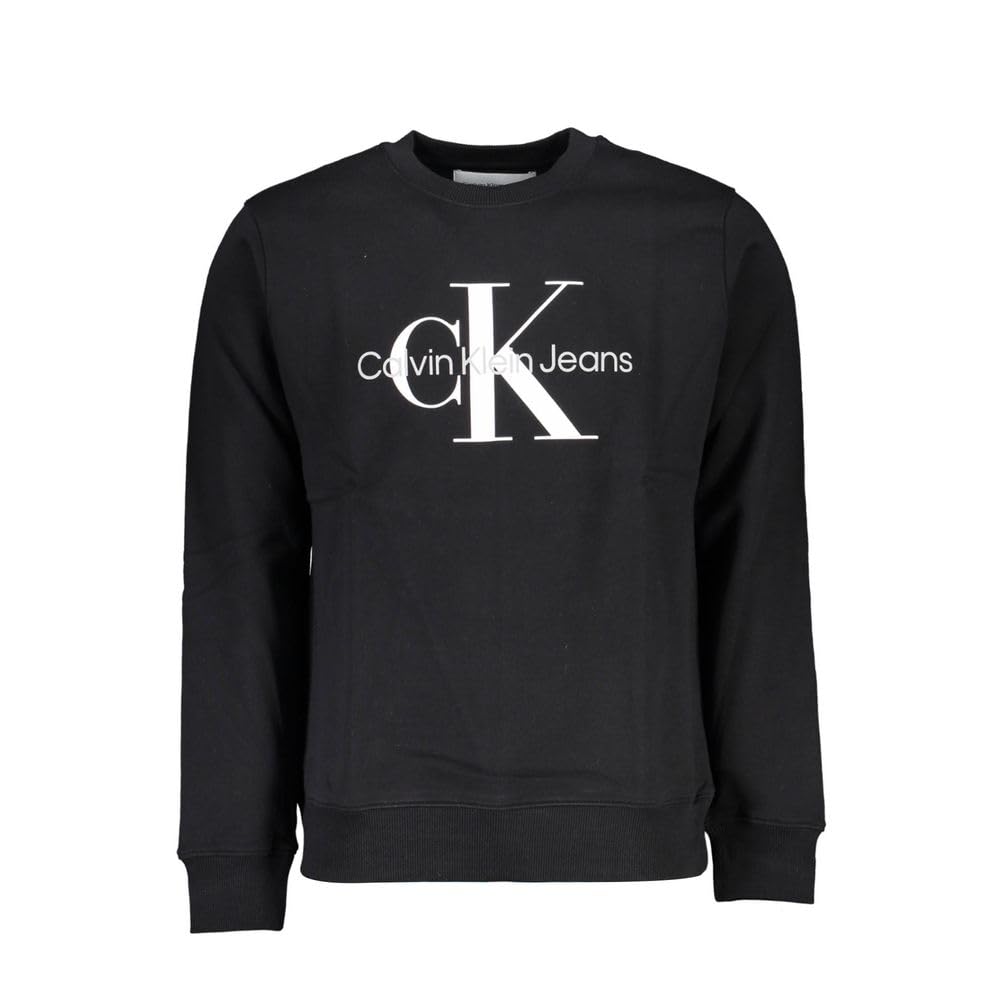 Calvin Klein CORE MONOLOGO CREWNECK Erkek Sweatshirt Ck Black XL