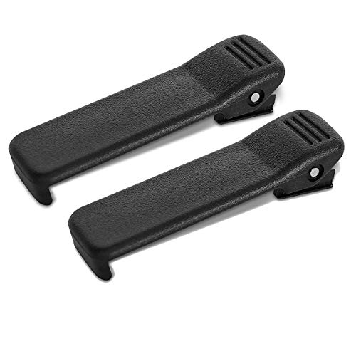 abcGoodefg Walkie Talkie Radio Clips for Motorola PMNN4251 NNTN4497 NNTN4970 CP200D CP200 CP180 CP150 CP140 CP360 CP380 GP3688 EP450 PR400 Two Way Radios (2 Pack)
