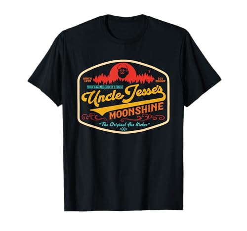 101 Proof Hazzard County's Finest Uncle Jesse's Moonshine T-Shirt
