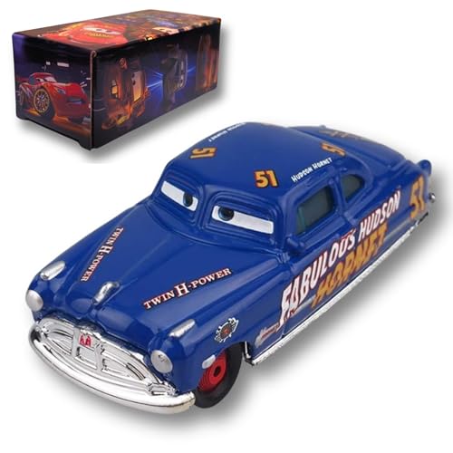 HOMETEAM SP Die-Casting Racers Toy Cars, Safety Alloy Material for Childs, Beauty Color Box Packaging for Your Son Birthday, Inspired by Favorite Characters, Gift for 3+ Years Old (Champion)