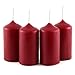 Produktbild Idena 408217 4-er Stumpenkerze/ 40 x 80 mm Wachs 8.4x8.3x8.1 cm, rot