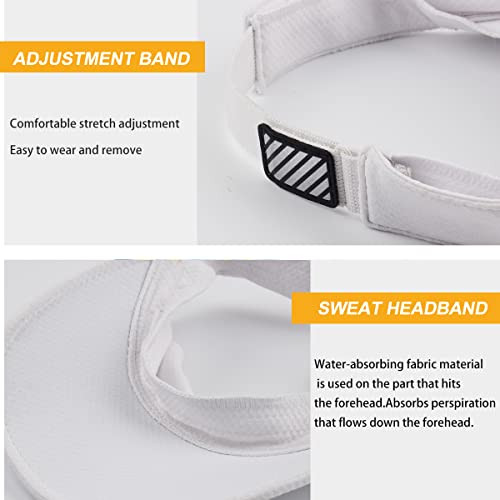 Sport Sun Hat Visor Sun Visors For Women Men Uv Protection Running Tennis Golf Softball Superlite Performance Cap(Pink) #TOP3