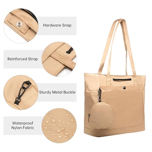 Image of Long Keeper Tote Bag - Women Hobo Shoulder Bag Water Resistant Travel Work Top Handle Handbags Purse with Coin Pocket