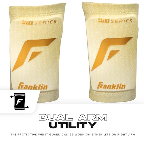 Franklin Sports PRT Wrist Guard - Baseball + Softball - Youth - Vanilla - image 5