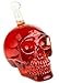 Produktbild BlueFox Skull - Flasche (550 ml) für die Hausbar, Party, Totenkopfdesign, Vodka, Whiskey- Flasche, Kristall- Schädel, Totenkopf, Wein- Dekanter, Schnapsglas, Farbe: Transparent