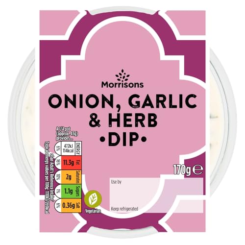 Morrisons Onion Garlic & Herb Dip 170g