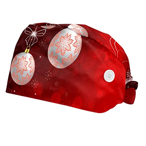 Chapeaux de travail Noël rouge parfaits en cuisine et service pour animer vos fêtes en duo