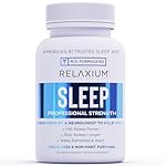 Relaxium Sleep Aid for Adults, Melatonin 5mg with Magnesium Glycinate, Sleep-Promoting Valerest & Ashwagandha, Non-Habit Forming Sleep Supplement, 60 Capsules, 30-Day Supply