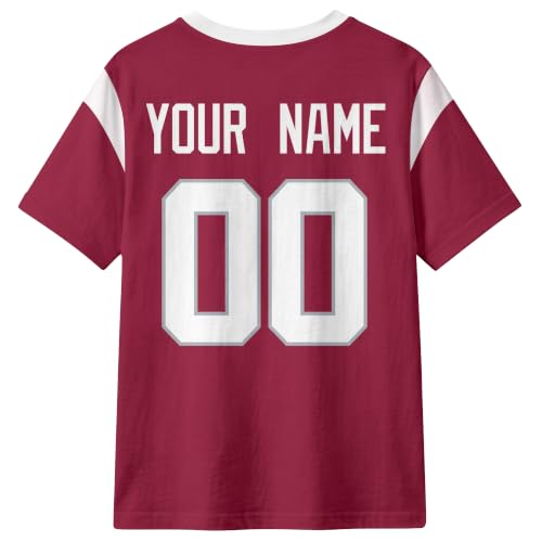 Image of T-Shirt Custom Crewneck Short Sleeve for Men Gifts | Custom T-Shirt Personalized Name and Number