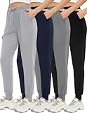 MCPORO Womens Joggers with Pockets & Drawstring-Sweatpants for Women Workout Running Yoga Lounge Pants