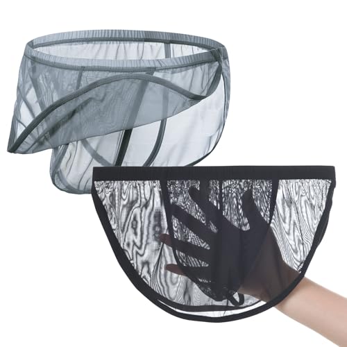 Short de pyjama transparent style string en maille pour des nuits d'été fraîches