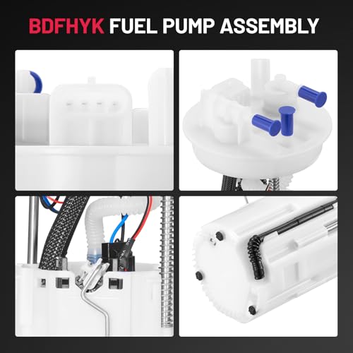 Image of BDFHYK Electric Fuel Pump Module Assembly 9007702 Compatible With Chevrolet Sail 2010 2011 2012 Replace 9017396