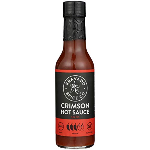 bravado spice company - Bravado Spice Crimson Hot Sauce | Gluten Free | Vegan | All Natural | Hot Ones