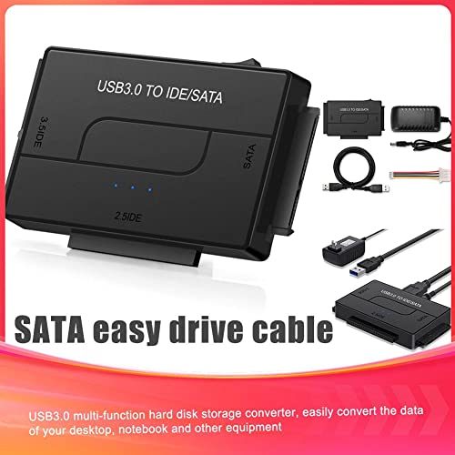 Adaptador USB 3.0 a IDE/SATA para disco duro 2.5" y 3.5" miniatura 2