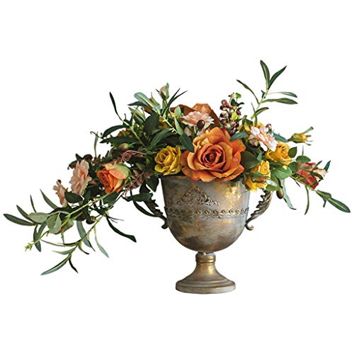 DXIUMZHP Floristik Eisberg Stieg Künstlicher Blumentabellenblumenstrauß Dekoration Von Esstisch, Wohnzimmer, TV-Schrank Weihnachtskunstdekorationsgeschenk (Color : Multi-colored-37cm) Cover