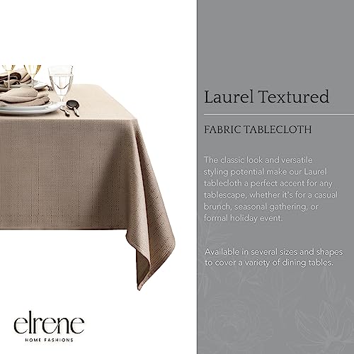 Nappe rectangulaire Laurel pour repas de famille sans tache - 3