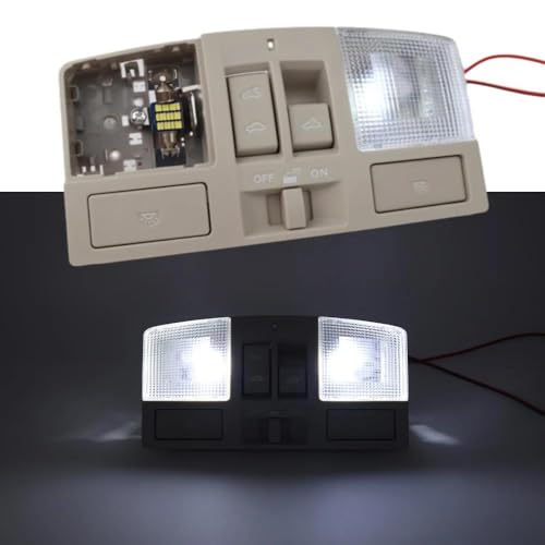 Consola superior para Mazda 3 con interruptor de techo solar y luces de lectura integradas 6