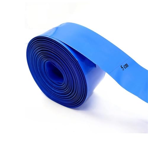 PVC Heat Shrink Sleeve, 1 Metre Length, 50mm/1.9 Inch Width, Sky Blue Colour (B0D794S1GM) Amazon Price History, Amazon Price Tracker