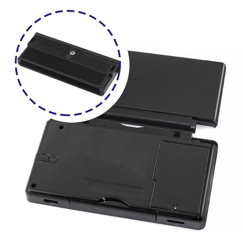Image of Card Slot Cover 62x23mm Dust Proof Cover for Game Console Compatible with DS Lite NDS Lite NDSL Replacement Card Slot Dust Case Cover Cap Black