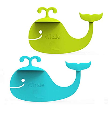 Whalemark and Hippo Bookmark - Cool Animal Bookmark Set (2 Pcs) Whale and Hippocampus Shapes by Taygate Design