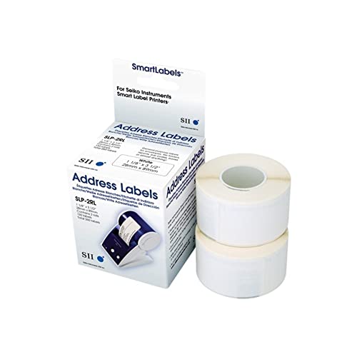SEIKO SmartLabel SLP-2RLH High-Capacity White Address Labels