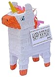 Cute 12”MINI Unicorn Piñata For Personal Gifts. Pre-Filled with Assorted Quantities of Popular Candi