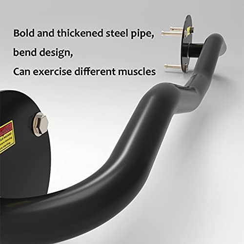 Wall-Mounted Fitness Horizontal Bar, Strength Training Pull-up Bar, Home Indoor and Outdoor Sports Equipment for Men and Women, Safe and Multifunctional (Stainless Steel Style1)