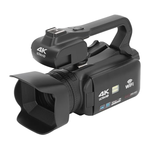 Caméscope à zoom numérique 4K mingzhe avec écran tactile